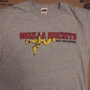 Gorilla Biscuits Hold Your Ground Vintage T-Shirt (Size Medium) Punk